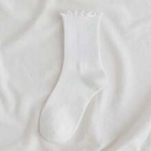 2雙少女可愛蕾絲襪,糖果色,適用於四季 - 彩色 - 查看 5