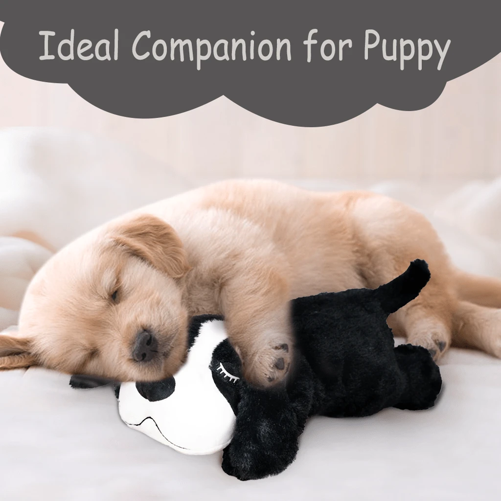 Vocheer 1 Pcs Puppy Heartbeat Toy, Dog Anxiety Relief Calming Aid Puppy