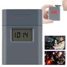 Police Digital Breath Alcohol Analyzer Tester LCD Breathalyzer Test Detector - Grey - View 1
