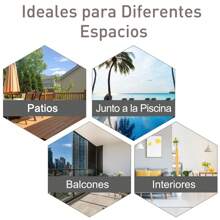 Outsunny Conjunto de 2 Sillas Plegables para Exterior Con Reposabrazos Sillas para Balcones Jardín Terraza Metal Texteline Carga 100kg 58x64x94 cm