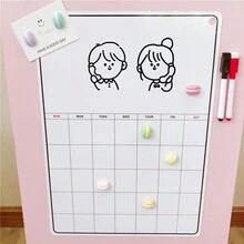 Phong cách Nhật  Macaron Mini Nam châm tủ lạnh , 7 Màu , Dễ thương Sắt Nam châm , Nhựa Nam châm , Creative Bánh mì sandwich Cookie Hình dạng - 7 màu/bộ - Xem 4