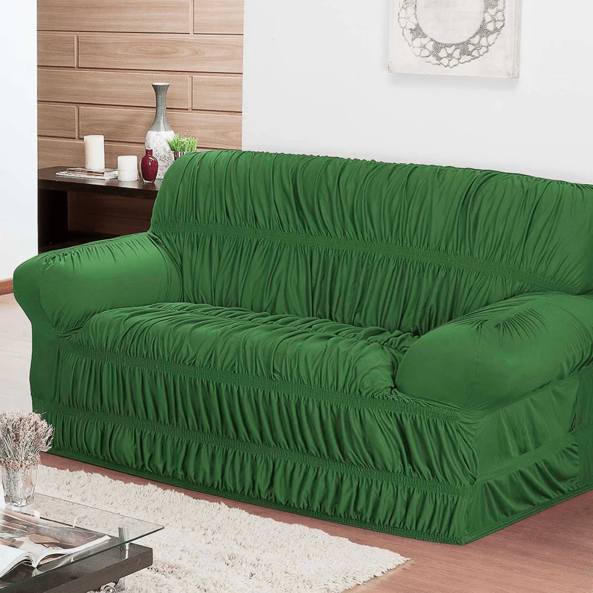 Sofa Covers - Green Flag - View 1