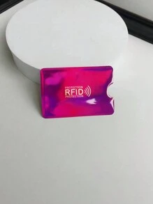 1 pieza Slim Anti Bloqueo Lector de Tarjetas Banco Antirrobo Protector de Tarjetas Nueva Piel de Tarjeta Tarjetero Monedero Tarjetero Tarjetero de Negocios Tarjetero de Crédito Mujeres Para Mujeres Monedero de Tarjetas Monedero Rfid - Morado - Ver 8