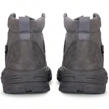 Shendy Vendy Men's Shuffle Mid Urban Style Boots - Dark Grey - View 6