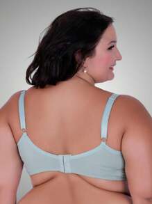 Plus Size Bras & Bralettes - Green - View 2