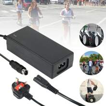 42V 2A Battery Charger Power Adapter, Suitable For 36V Li Electric Bike Scooter DC 5.5MM - Black - View 2
