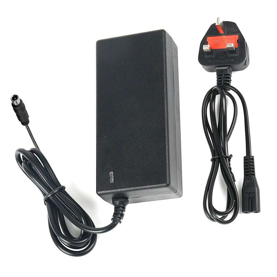 42V 2A Battery Charger Power Adapter, Suitable For 36V Li Electric Bike Scooter DC 5.5MM - Black - View 1