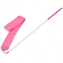 Rhythm Dance Ribbon, Gymnastic Ribbon, Artistic Dancing Ribbon, Baton Twirling For Dance, Gymnastics, Talents Performance