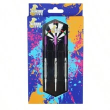 3pcs/Set 80% Tungsten Steel Purple Soft Dart Flying Darts For Beginners - Purple - View 3