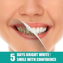 Pasta De Dientes Blanqueadora Antibacterias De Cuidado Dental, Eliminadora De Manchas Y De Placa Para Una Higiene Oral Profunda, Aliento Fresco Y Brillante 50g En 5 Días - Blanco - Ver 8