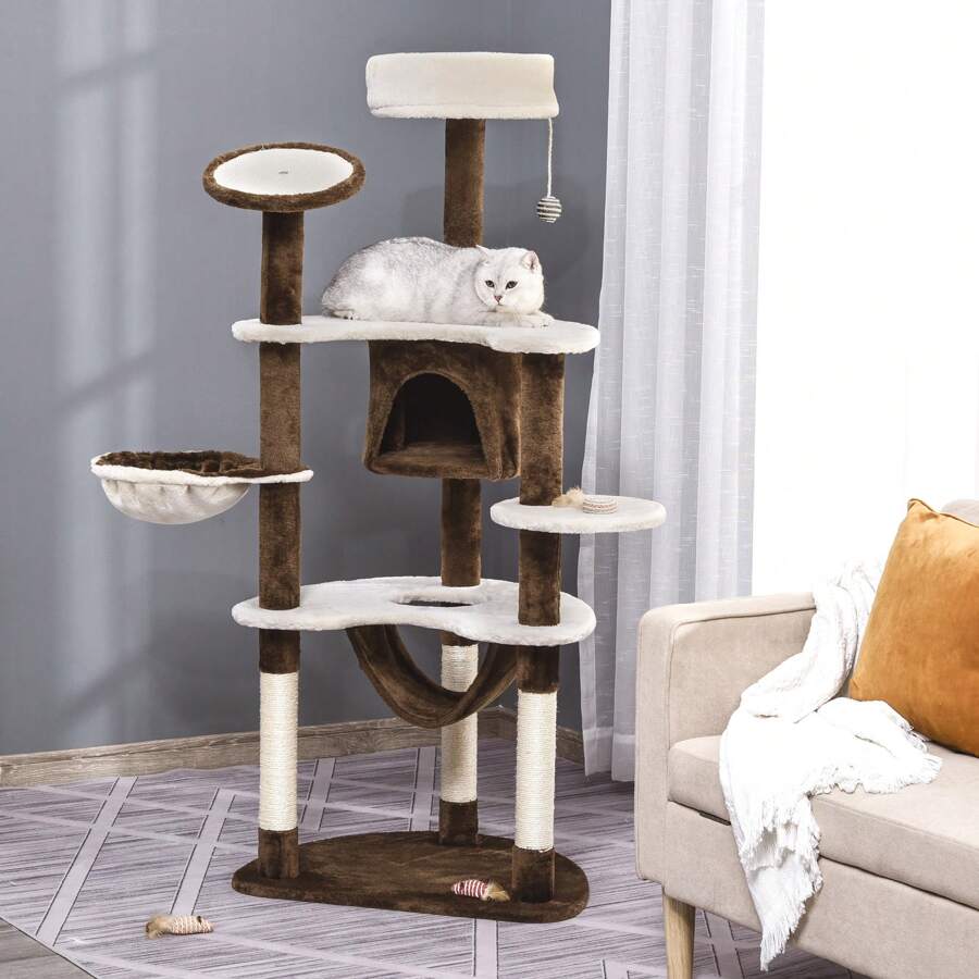 Cat Trees & Condos - Brown - View 1