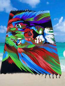 Plus Size Cover Ups - 紅色 - 查看 2