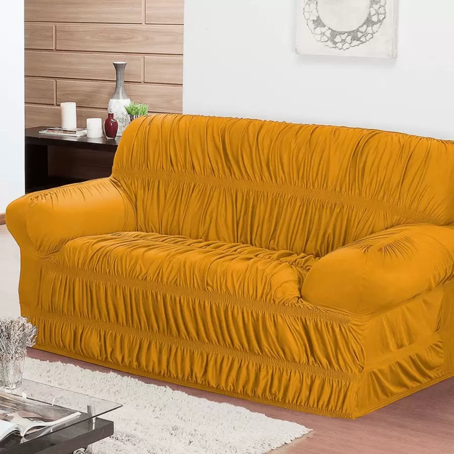 Sofa Covers - Mustard - View 1