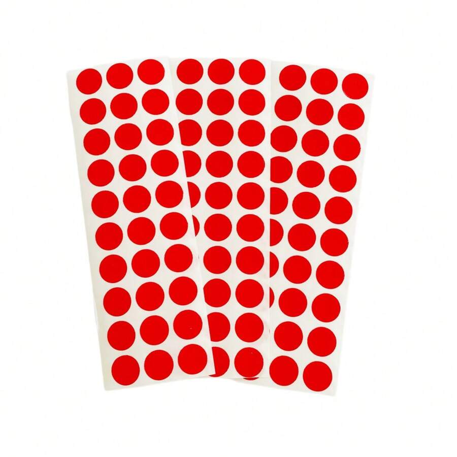 Label Stickers - Red - View 1