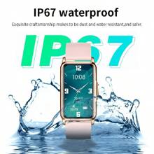 LIGE 智能手錶配備心率/血氧/血壓/睡眠監測,適用於健身跟踪器運動模式步數卡路里計數器活動,健康跟踪器ip67防水通話和消息通知 - 粉色 - 查看 5