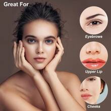 60g糖蠟脫毛套裝,精密眉形柔軟蠟,眉毛蠟脫毛套裝,旅行&家用糖蠟套裝,適用於女性眉毛,臉部,上唇毛脫毛 - 棕色 - 查看 7