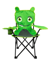 Sillas Plegables Para Camping Infantiles - Verde Lima - Ver 1