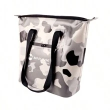 1入防水海洋包游泳防水袋機車防水袋自行車防水袋皮艇甲板袋防雨槳海灘手提袋迷彩/黑色