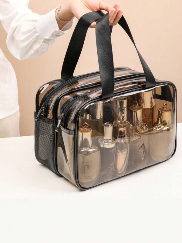 STAR SHOP Necessaire Feminina Grande Bolsa Organizador Maquiagem Viagem