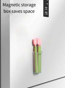 5 件 + 储物盒郁金香形食品袋夹，零食袋密封夹，用于防潮和保鲜密封最佳礼物