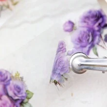 YANJI 1捲2m向日葵花紋寵物剪裁和紙膠帶,適用於手帳、diy裝飾、個性化創意貼紙 - 黃色 - 查看 5