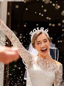 Diadema acolchada de perlas falsas elegante para boda, diadema acolchada de perlas marfil con velo, diadema de perlas, diadema acolchada de novia, diadema acolchada para uso formal, accesorio de pelo de boda, accesorio para despedida de soltera, accesorio de Halloween