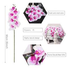 3 bông hoa lan bướm nhân tạo có 7 cành, 88CM/34,64in, màu trắng, trang trí lễ hội mùa xuân/tháng Ramadan, hoa giả/nhân tạo, được tùy chỉnh theo nhà máy, thích hợp cho ký túc xá trường học, văn phòng, tiệc ngoài trời, lễ hội, tiệc sinh nhật, nhà/khách sạn/ Nhà hàng/Phòng Khách/Phòng Ngủ/Đám Cưới/Tiệc/Nhà Bếp/Trang Trí Sân Vườn - trắng - Xem 4