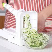 Rallador Verduras En Espiral 5 Cuchillas Spiralizer - Blanco - Ver 6
