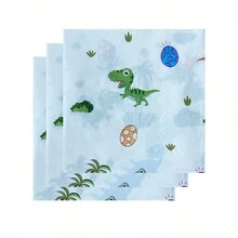 20pcs/bag Dinosaur Themed Tissues - White - View 4