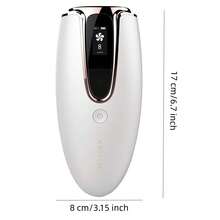 女士攜帶 Ipl 除毛器,適合在家全身使用,二合一除毛和嫩膚 - 美規A型插(110-127V) - 查看 7