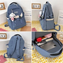 Women Functional Backpacks - 藍色 - 查看 7