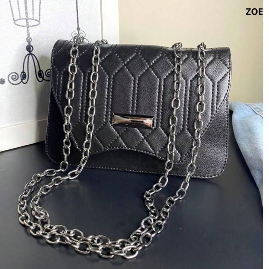 Women Shoulder Bags - 黑色 - 查看 1