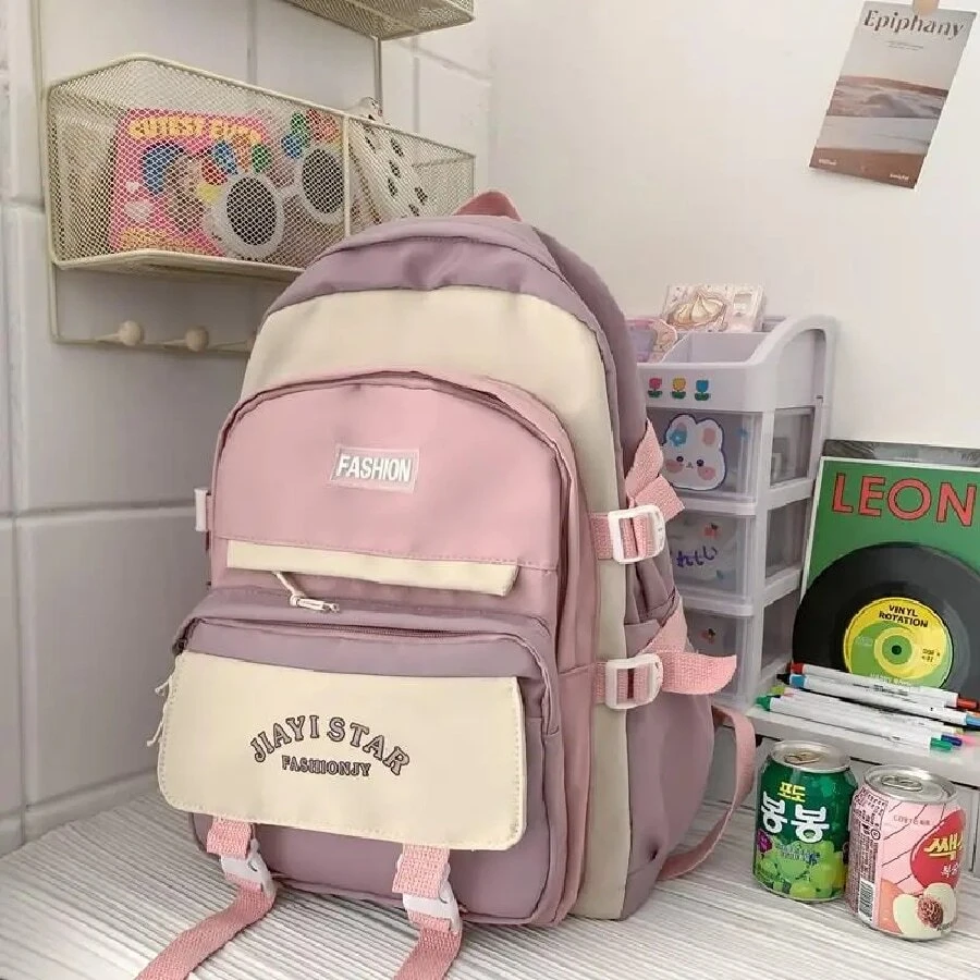 Women Functional Backpacks - Hoa hồng vàng - Xem 1