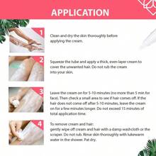 2支装 GZE 女士脱毛膏，敏感肌肤适用，0.76盎司，适用于私密部位脱毛，包括比基尼线、面部、腿部和腋下，无痛顺滑脱毛 - 紅色 - 查看 6