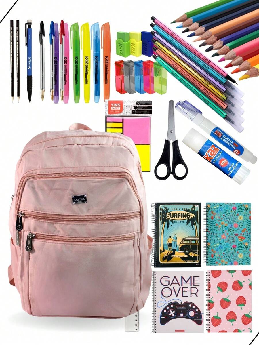 Teaching Tools - Pastel Pink Backpack - Women's Notebook - View 1