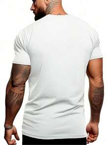 Men T-Shirts - 白色 - 查看 3