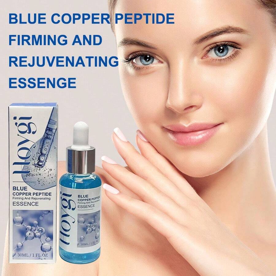 1 Miếng Xanh Đồng Săn chắc Nước hoa 30 ML , Dưỡng ẩm & Làm sáng màu da & Chống lão hóa & Giảm Tốt Đối với Khuôn mặt Da - Màu xanh lam - Xem 1