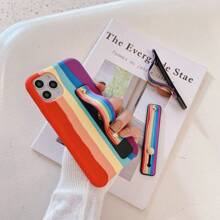 Phone Grip Holder - Cầu vồng trắng/đỏ - Xem 2