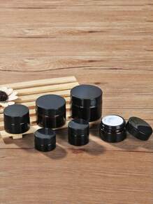 1 Miếng Mỹ phẩm Chống ánh sáng Kem Hộp Bột nền tảng Tách biệt Chai Cho du lịch , Phòng khách Nhà  Phòng ngủ Phòng tắm Nhà Trang trí , Du lịch chất liệu , Lễ cưới , Buổi tiệc , Sinh nhật , Món quà Cho nam giới Mẹ Bố Bạn , Năm mới , Phụ kiện , Vui Qủa tặng - màu đen - Xem 5