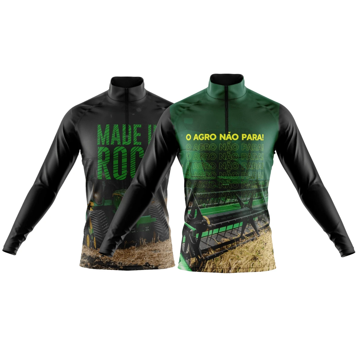 Men Sports Tees & Tanks - Màu xanh lá cây đậm - Xem 1