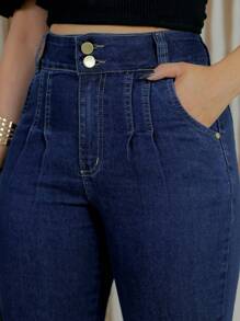 Women Jeans - Blue - View 1