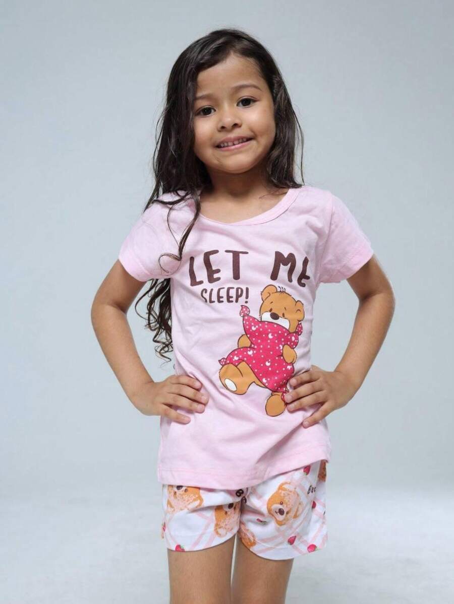 Young Girls Pajamas - 彩色 - 查看 1