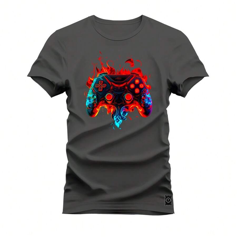 Nexstar Men T-Shirts - 深灰色 - 查看 1