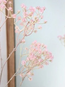 1pc 86cm Plastic Artificial Blooming Gypsophila Flower, Simple Gypsophila Suitable For Home Decor, Wedding Party, Holiday Decoration - Pink - View 8