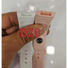 Pulseira de Silicone Para Smart Sport D20 D13 116plus Y68 Varias Cores - Vermelho - Visão 4