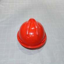 Casco De Protección De Color Rojo Para Sitio De Construcción E Ingeniería - Rojo - Ver 4