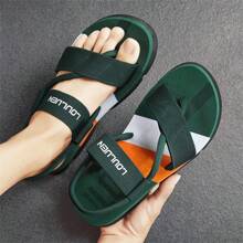 Herren Strand Slipper Sandalen, Atmungsaktive Outdoor Fahrschuhe, Lässige Handgefertigte Hausschuhe