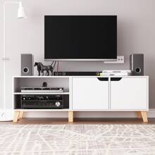Television Stands & Entertainment Centers - White - View 1