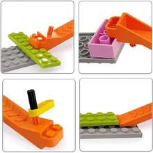 1 Set Of Building Blocks Assembly Tool Kit Including Assembly Box, Block Removing Tool, Plier, And Hammer Can Adapt To Various Sizes And Scenes To Complete The Building Blocks Assembly And Disassembly More Efficiently. Made Of Abs Material. In Addition, The Hammer Can Be Easily Separated Into Two Parts, Making It A Versatile Tool. - Multicolor - View 5