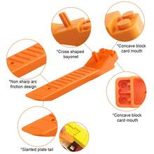 1 Set Of Building Blocks Assembly Tool Kit Including Assembly Box, Block Removing Tool, Plier, And Hammer Can Adapt To Various Sizes And Scenes To Complete The Building Blocks Assembly And Disassembly More Efficiently. Made Of Abs Material. In Addition, The Hammer Can Be Easily Separated Into Two Parts, Making It A Versatile Tool. - Multicolor - View 6